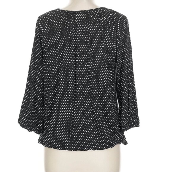 Michael Kors Women's Polka Dot Blouse Large - Picture 4 of 5